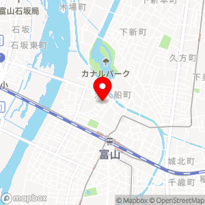 名鉄協商パーキング 富山牛島町の地図