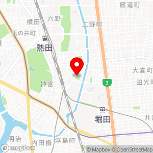 UR都市機構　花表団地駐車場の地図