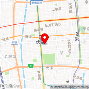 名鉄協商パーキング 栄2丁目第5の地図