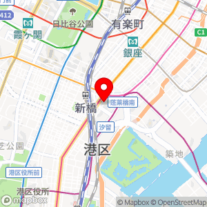 三井のリパーク 東新橋1丁目第2の地図