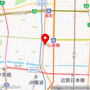 タイムズ 西心斎橋1丁目の地図