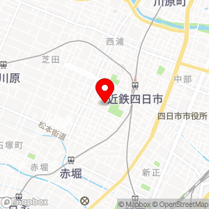 名鉄協商パーキング 四日市鵜の森1丁目の地図