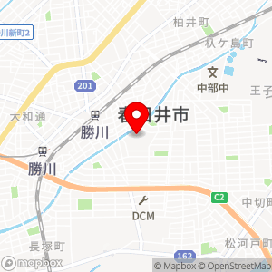 ブルースカイランドリー ライフガーデン勝川店の地図