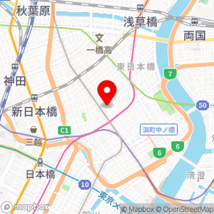 ファミリーマート 堀留町二丁目店の地図