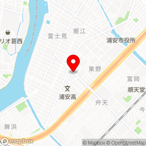 タイムズ アクロスプラザ浦安東野第1の地図
