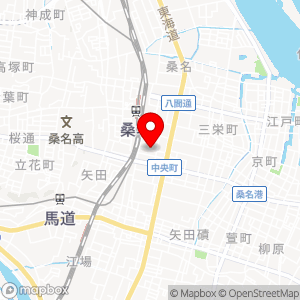 名鉄協商パーキング 桑名駅前の地図