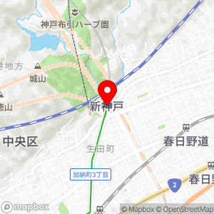 ファミリーマート Uライン新神戸駅売店の地図