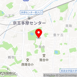 ファミリーマート 多摩落合二丁目店の地図