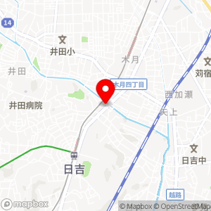 ミニストップ 木月新矢上橋店の地図