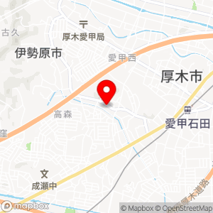 ローソン 伊勢原高森七丁目店の地図
