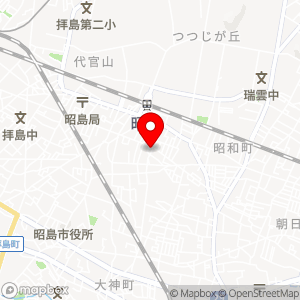 セブン-イレブン 昭島上川原2丁目店の地図