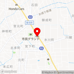 Ｐ川越-８駐車場の地図