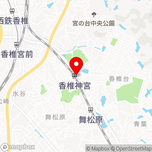 WASHハウス 福岡香椎神宮駅前店の地図