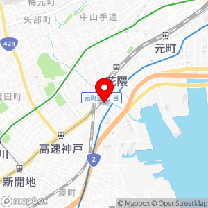 セブンイレブン 神戸相生町1丁目北の地図