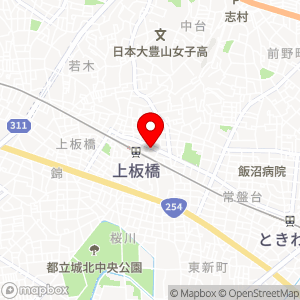 セブン-イレブン 板橋常盤台4丁目店の地図