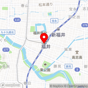 セブン-イレブン ハートインくるふ福井駅店の地図