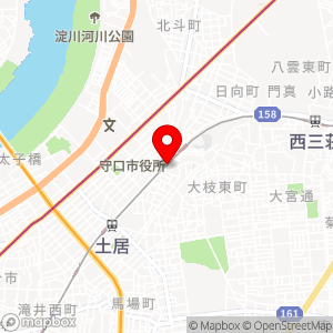 ファミリーマート エル守口店の地図