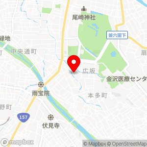 三井のリパーク 金沢柿木畠の地図