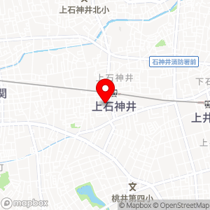 貸切温泉ホームスパ 石神癒（しゃくじのゆ）の地図