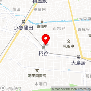ファミリーマート 西糀谷四丁目店の地図