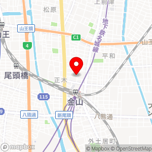 ファミリーマート 金山一丁目店の地図