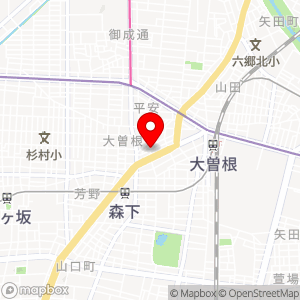 名鉄協商パーキング 大曽根西の地図