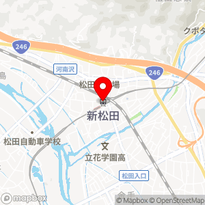 ダイレクトパーク DP新松田の地図