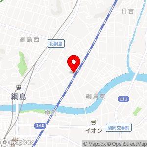 東都パーク 綱島第二の地図