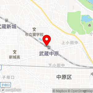 ニュー・クイック 武蔵中原駅ビル店の地図