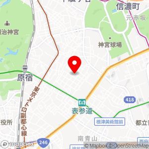 パークアベニュー 神宮前第6の地図