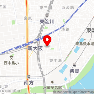 タイムズ 大阪市立青少年センターの地図