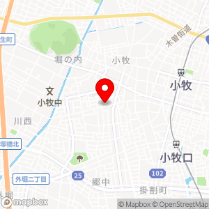 セブン-イレブン 小牧常普請1丁目店の地図