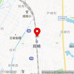 タイムズ JR岡崎駅北の地図
