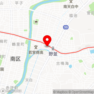 名鉄協商パーキング 野並第6の地図