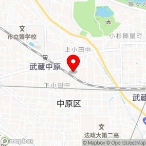 ナビパーク 上小田中第2の地図