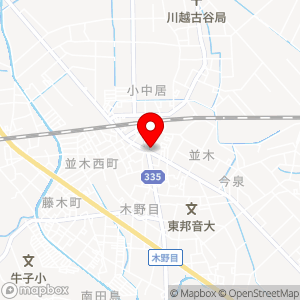 ベルク 南古谷店の地図
