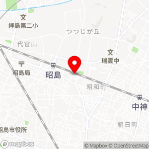 タイムズ 昭島昭和町の地図