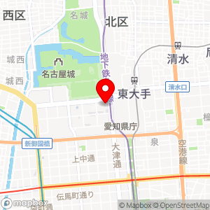 ファミリーマート 名古屋市役所西店の地図
