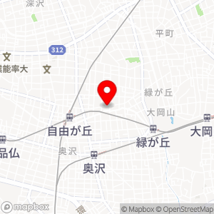 パークジャパン 緑が丘第1の地図