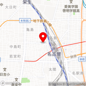 ローソン 中村則武一丁目店の地図