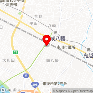 タイムズ 南八幡の地図