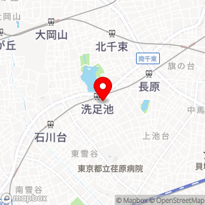 ファミリーマート 大田洗足池店の地図