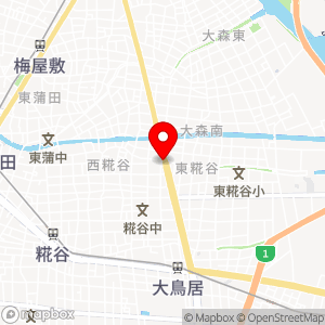 ファミリーマート 野口西糀谷産業道路店の地図