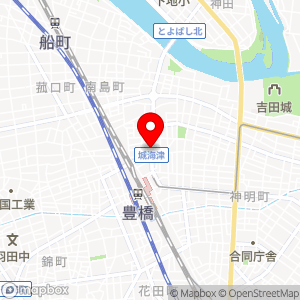 名鉄協商パーキング 豊橋城海津の地図