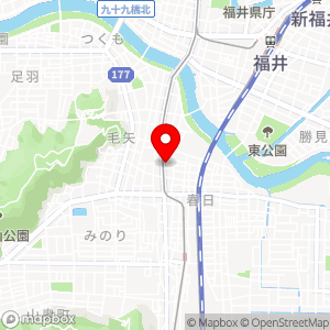 名鉄協商パーキング 福井西木田1丁目の地図