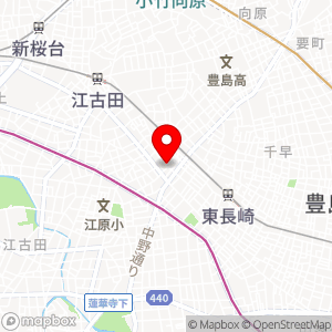 南長崎６丁目パーキングの地図