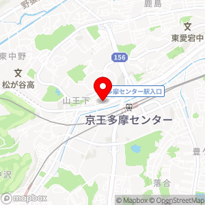 ローソン 多摩山王下一丁目店の地図