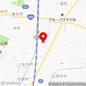 NPC24H 小松駅東口の地図