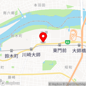 ファミリーマート 川崎中瀬店の地図