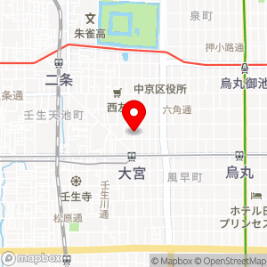 三井のリパーク 四条大宮駅北の地図
